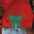 Christmas Light Side Bow Applique Side Bow Embroidery Sweatshirt, Christmas Coquette Bow Sweatshirt Seam Side Bow
