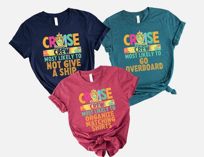 Funny 144 Quotes Cruise Crew Shirt,Most Likely To Cruise Tee,Cruise 2025 Shirt,Cruise Birthday,Cruising Shirt,Our First Cruise,Cruise Party