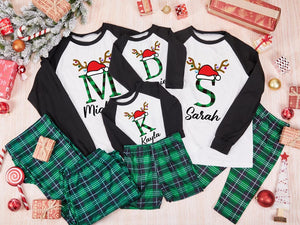 Matching Family Pajamas,Personalized Family Pajamas,Christmas Family Pajamas,Kids Christmas Pjs,Holiday Pajamas,Christmas Pajamas For Family