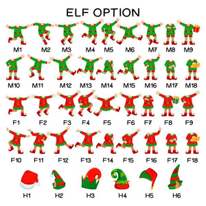Custom Elf Family Shirt, Custom Face Elf Family Christmas Shirt, Funny Elf Family Party Shirt, Family Matching Party Shirts