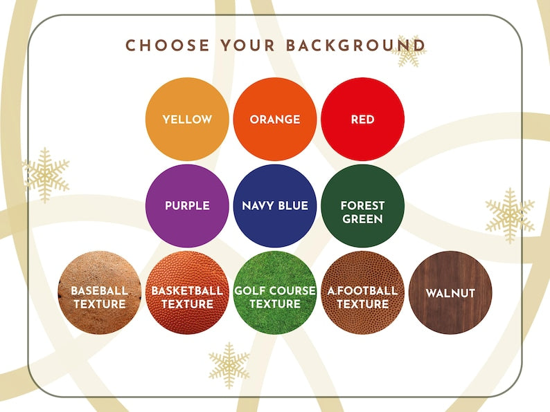 Personalized Sports Ornaments, Custom Football Player Ornament, Football Fan Gift, Personalized Football Player Keepsake, Sports Lovers Gift