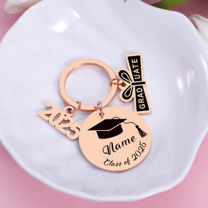 Graduation gifts Bulk, Class of 2025 Bulk, Custom Graduation Gifts, Personalized Keychain Gift, College High School Graduation Gifts