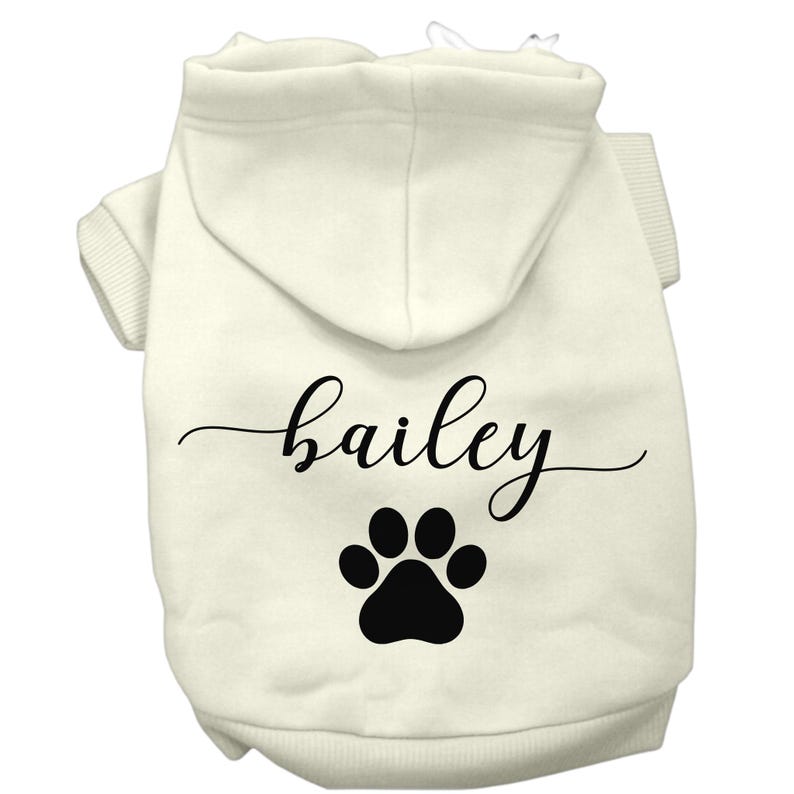 Custom Dog Hoodie, Personalized Dog Clothes, Name Pet Hoodie, Personalized Dog Sweatshirt, Dog Sweater, Dog Coat, Pet Sweater, Coat for Dog