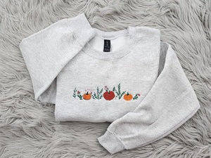Enchanted Fall Pumpkins Embroidered Crewneck - Pumpkin Patch Crewneck - Autumn Style- Pumpkin Forest - T-Shirt - Sweatshirt - Hoodie il_794xN.6399946299_n0pi.jpg
