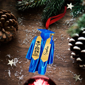 Personalized Graduation Ornament 2024, High School Graduation Gift, New Graduate Gift, Graduation Gifts For Her,Him, College Graduation Gift