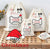 Personalised pet dog santa sack stocking christmas bag xmas treat gift bag gift for christmas good boy/girl