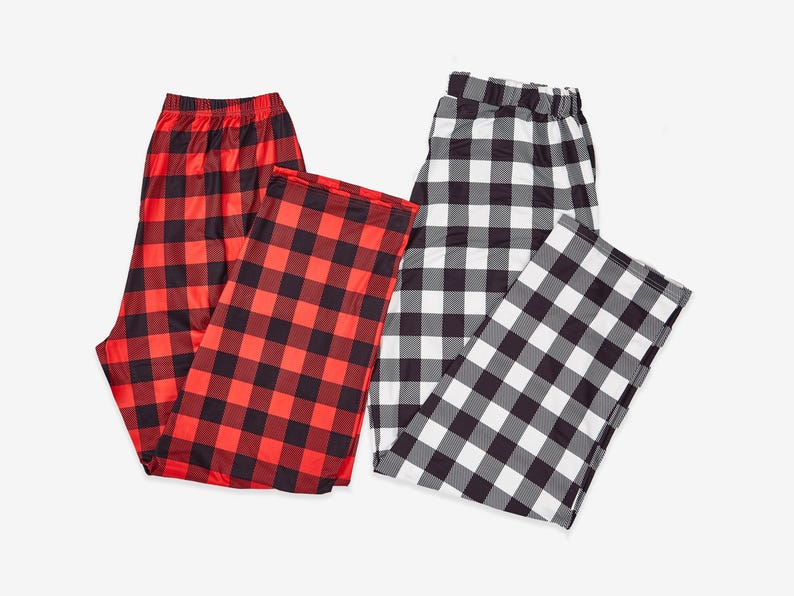 Christmas Pants for Family, Buffalo Plaid Pants, Matching Christmas pants,Family Pants, Christmas Kids Toddler, Baby, Mommy and Me