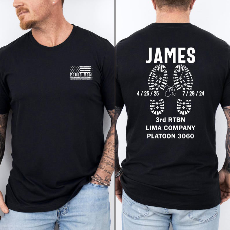 Personalized Military Family Shirt, Military Graduation Shirts, Graduation Day Tee, Marine Shirt, Personalized Military Gifts