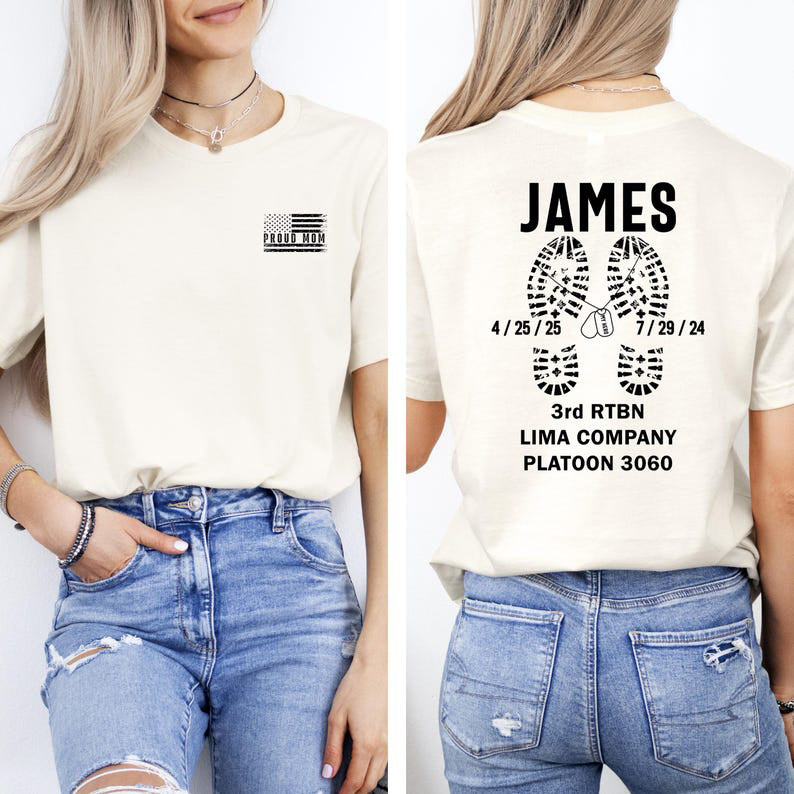 Personalized Military Family Shirt, Military Graduation Shirts, Graduation Day Tee, Marine Shirt, Personalized Military Gifts