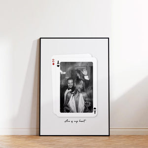 Custom Best Friends Photo Canvas,Unique Gift for Her, Personalized Wild Card Memory Wall Art