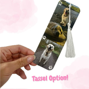Personalized Photo Bookmarks, Create Your Own Custom Photo Bookmark, Customizable Photo Bookmarks, Custom Photo Bookmark Gift, Father's Day