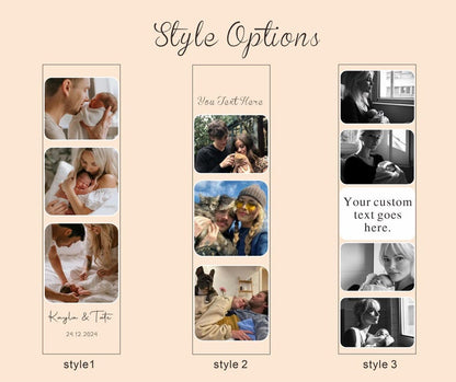 Personalised Photo Bookmark,Custom Acrylic Bookmark for Her,Picture Bookmark,Bookmark For Women,Christmas Gift,Gift For Her,Book Lovers Gift