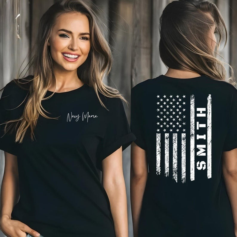 Custom Military Shirts, Army Wife Gift, Air Force Wife Gift