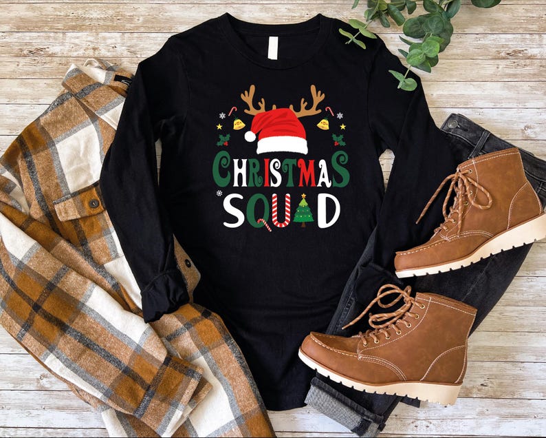 Christmas Squad Shirt, Family Christmas 2025 Shirts, Christmas Group Shirt, Christmas Family Shirt, Christmas Pajamas, Family Matching Shirt il_794xN.6418836738_pi57.jpg