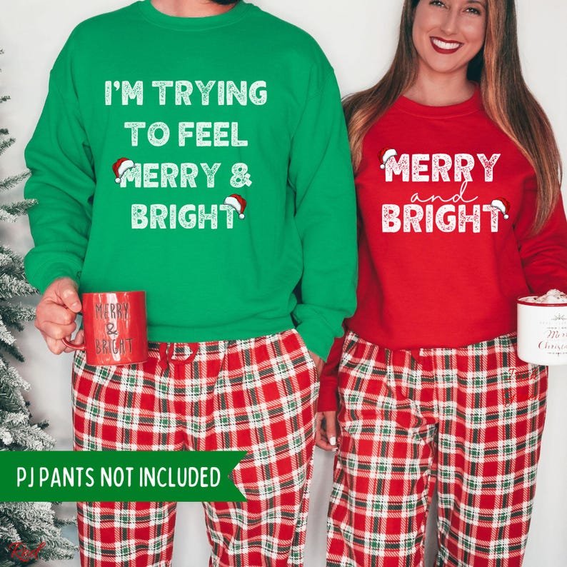 Couple Christmas Sweatshirts, Couple Matching Xmas, Xmas Couple Shirt, Funny Couples Crewneck, Couple Holiday Shirts
