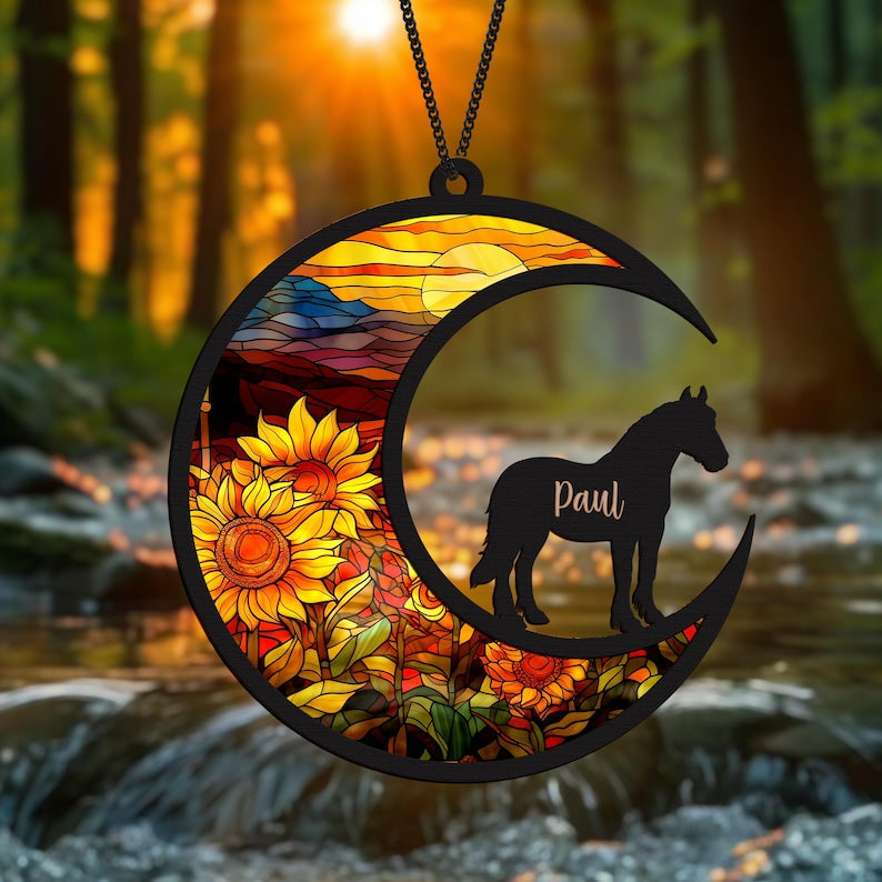 Cat Memorial Suncatcher Pet Passing Rainbow Bridge Pet Sympathy Gifts Pet Memorial Light Catcher Condolence Gifts Pet Remembrance Gift
