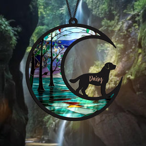 Cat Memorial Suncatcher Pet Passing Rainbow Bridge Pet Sympathy Gifts Pet Memorial Light Catcher Condolence Gifts Pet Remembrance Gift