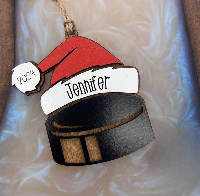 Personalized Sports Ornament| Baseball | Volleyball | Basketball | Coach Gift | Pickleball | Dodgeball | Golf | Soccer | Softball