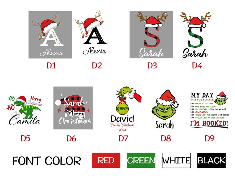 Matching Family Pajamas,Personalized Family Pajamas,Christmas Family Pajamas,Kids Christmas Pjs,Holiday Pajamas,Christmas Pajamas For Family