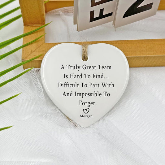 A Truly Great Team Is Hard To Find, Coworker Appreciation, Custom Team Gift, Team Thank You, Employee Appreciation, Corporate Christmas Gift