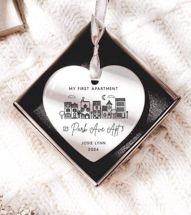 Our First Apartment - First Christmas in New Home Ornament 2025