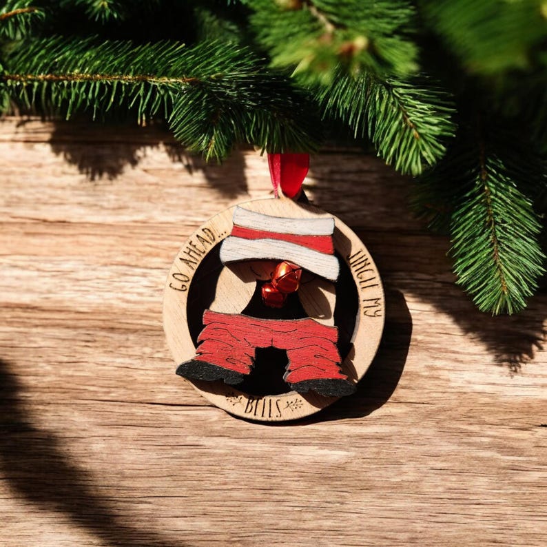 Jingle My Bells Humorous Ornament Gift ,Christmas Gift, Funny Christmas Gift, Christmas Gift For Couple