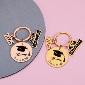 Graduation gifts Bulk, Class of 2025 Bulk, Custom Graduation Gifts, Personalized Keychain Gift, College High School Graduation Gifts