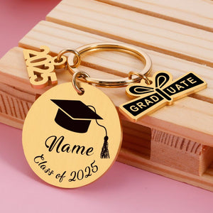 Graduation gifts Bulk, Class of 2025 Bulk, Custom Graduation Gifts, Personalized Keychain Gift, College High School Graduation Gifts