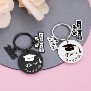 Graduation gifts Bulk, Class of 2025 Bulk, Custom Graduation Gifts, Personalized Keychain Gift, College High School Graduation Gifts