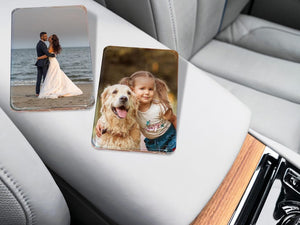 Add Your Own Photo Car Visor Clip, Sun Visor Picture Clip, Car Photo Decor, Family Portrait Sun Visor Clip, Picture Frame for Car Gift