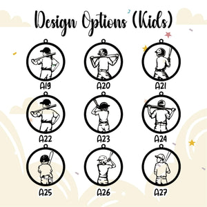 Personalize Baseball Ornament, Custom Christmas Baseball Ornament, Custom Sport Team Ornament, Custom Name Ornament