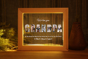 Personalized Photo Night Light for Nana - Gift for Grandma - First Grandma Gift - New Nana Gift - Nana Gift Ideas - Best Mothers Day Gift