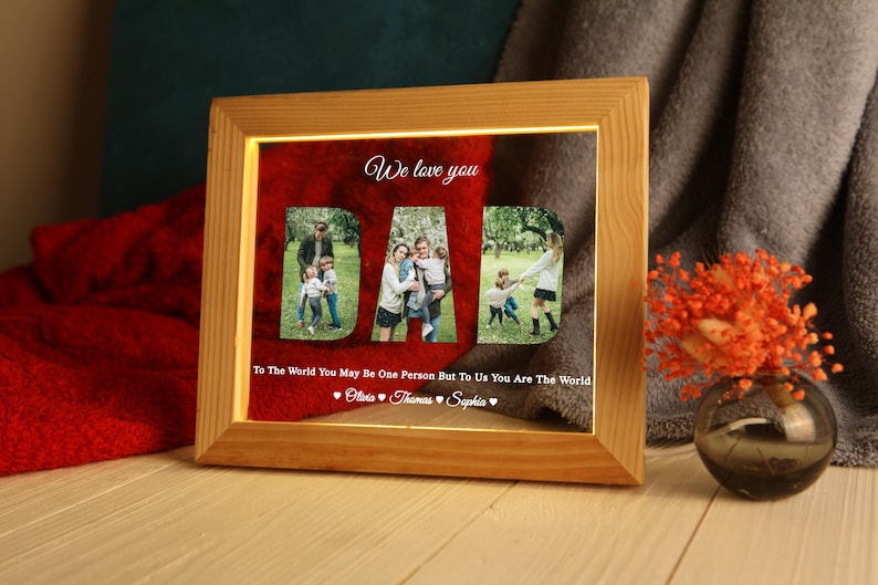 Personalized Photo Night Light for Nana - Gift for Grandma - First Grandma Gift - New Nana Gift - Nana Gift Ideas - Best Mothers Day Gift