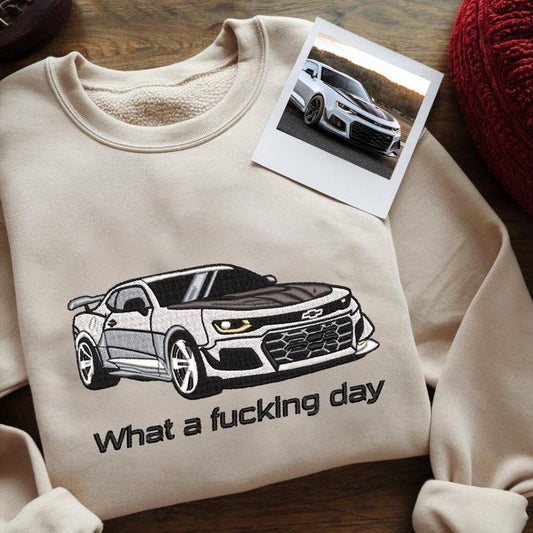 Personalised Car Hoodie, T-Shirt and Jumper, Custom Embroidered Car Hoodie Gift for Car Guys and Enthusiast, Car Gift Realistic Photo Design il_794xN.6454926095_ryn5.jpg