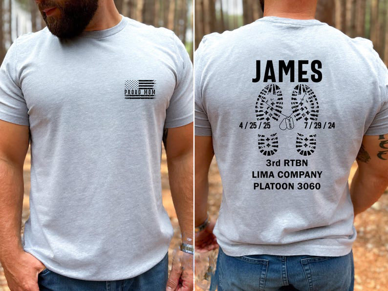 Personalized Military Family Shirt, Military Graduation Shirts, Graduation Day Tee, Marine Shirt, Personalized Military Gifts
