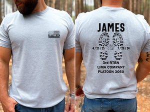 Personalized Military Family Shirt, Military Graduation Shirts, Graduation Day Tee, Marine Shirt, Personalized Military Gifts