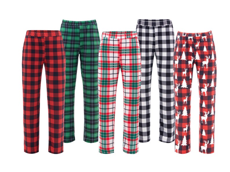 Christmas Pants for Family, Buffalo Plaid Pants, Matching Christmas pants,Family Pants, Christmas Kids Toddler, Baby, Mommy and Me