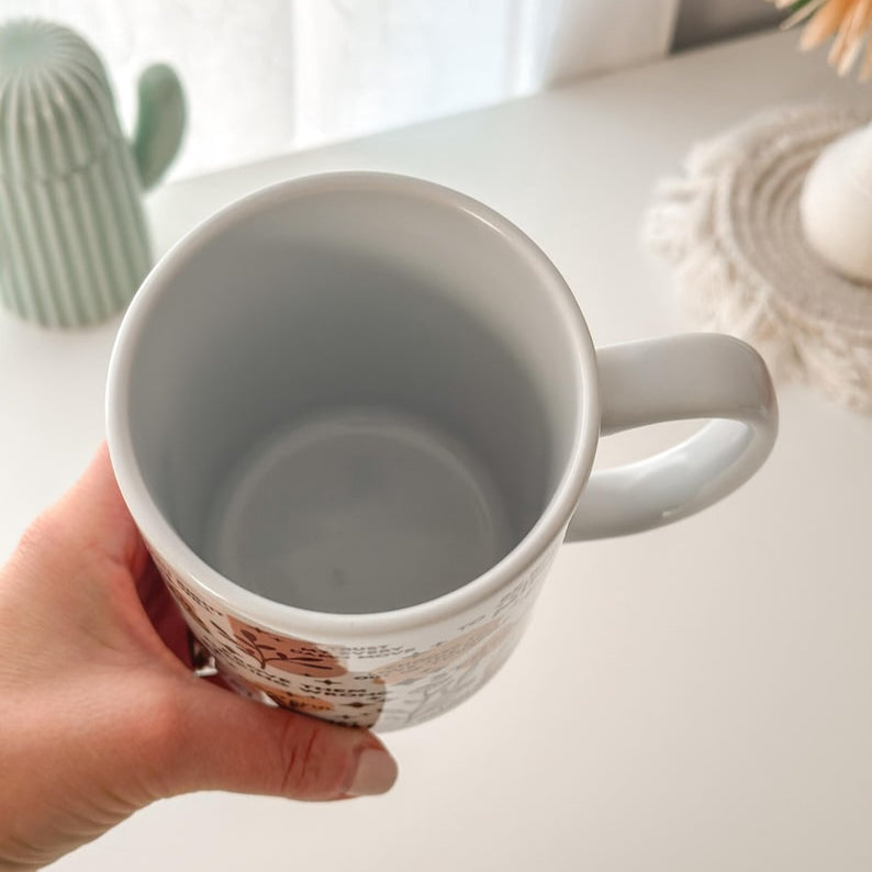 Mental Health mug Daily Affirmations cup Daily affirmations mug gift for her best friend tumbler Mental health giftful mug