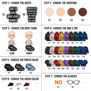 Book Lover Personalized Sweatshirt And Sweatpants Set, Just A Girl Who Loves Books Personalized Joggers, Book Lover Gift, Book Club Gifts