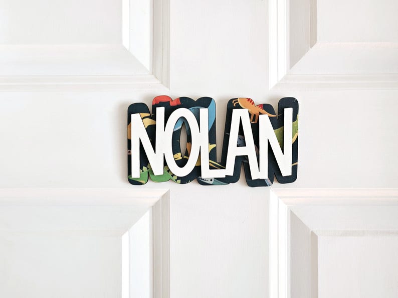 Kids Door Sign | Name Sign For Door | Nursery Door Sign | Kids Room Sign | Playroom sign | Nursery sign