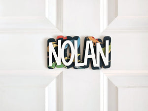 Kids Door Sign | Name Sign For Door | Nursery Door Sign | Kids Room Sign | Playroom sign | Nursery sign