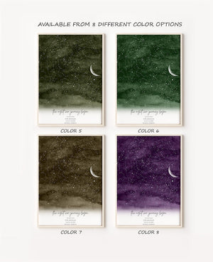 Custom Star Map, Night Sky Print, Sky Map, Wedding Gift, Constellation Map, First Anniversary Gift, Personalized Star Map, Print Only