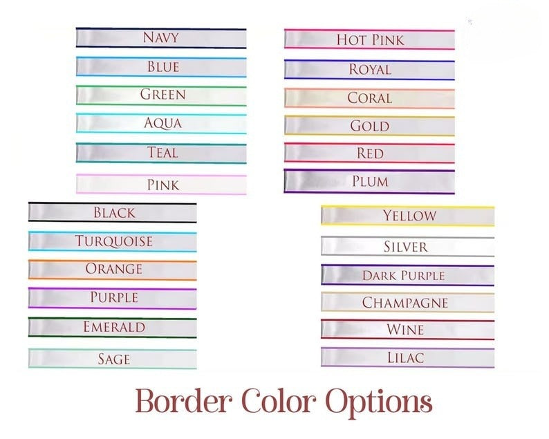 Personalized Graduation Stoles Customized Graduation Sash Custom Graduation Sash Custom Text Sash Custom Sash Personalized Senior Sash