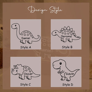 Personalized Dinosaur Name Night Light,Children's Bedside Lamps,Wooden Nursery Decorations,Kids Birthday Gifts,Christmas Gifts for Baby