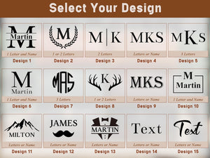 Custom Men's Toiletry Bag, Leather Dopp Kit, Groomsmen Gifts, Anniversary Gift for Him, Travel Toiletry Bag, Men's Leather Accessory