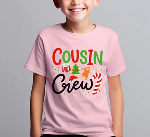 Matching Cousin Crew Christmas Shirts: Family Holiday Outfits Custom Shirt For Holiday Season Gift For Whole Family