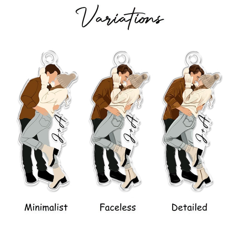 Anniversary Gift for Him, Custom Photo Keychain, Couple Keychain,Mothers Days Gift Keychain, Photo Keychains, Gift for Boyfriend, Drive Safe