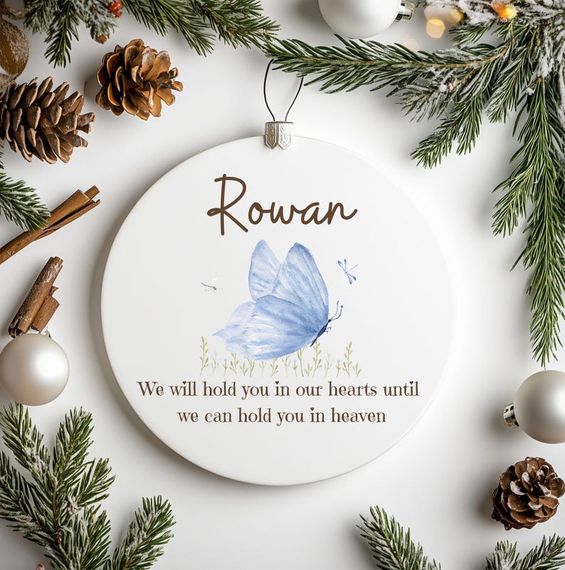 Personalized Memorial Ornament Baby Loss Keepsake