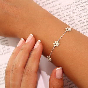 Paw Print Name Bracelet,Custom Elegant Dog Paw Bracelet,Pet Name Bracelet,Pet Lover Gift, Christmas gifts