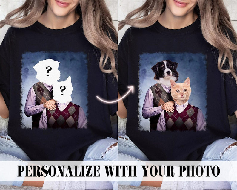 Custom Pets Step Brothers Vintage Shirt Custom Pet Shirt Custom Photo CUSTOM Your Own Bootleg Idea Here Custom Step Brothers TShirt